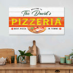 Best Pizza In Town Pizzeria Sign