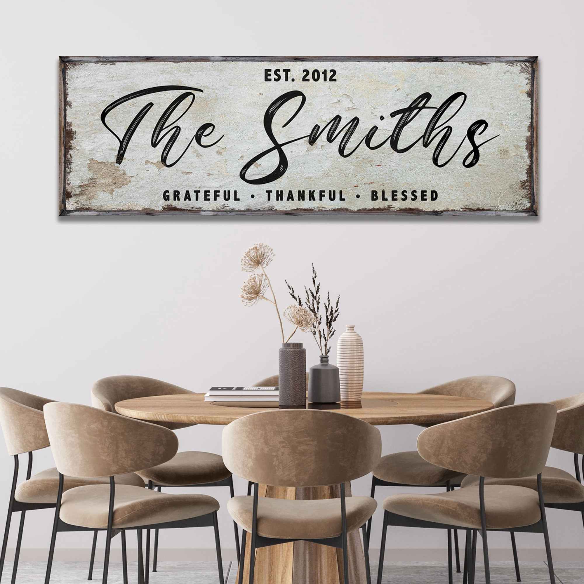 Thanksgiving Family Sign II