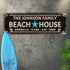 Family Beach House Sign III