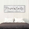 Last Name Wedding Gift Sign