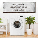 Dirty Laundry Sign II