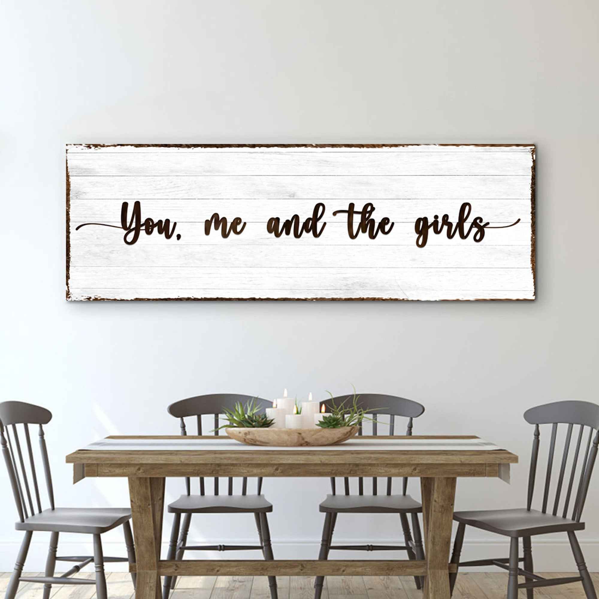 You, Me, And The Girls Sign