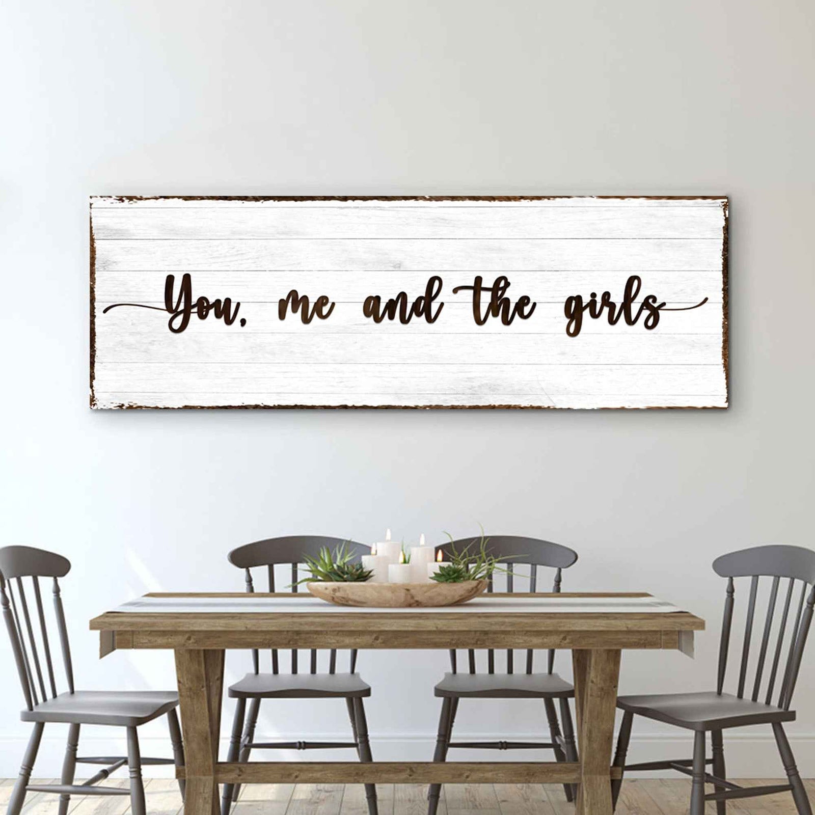 You, Me, And The Girls Sign