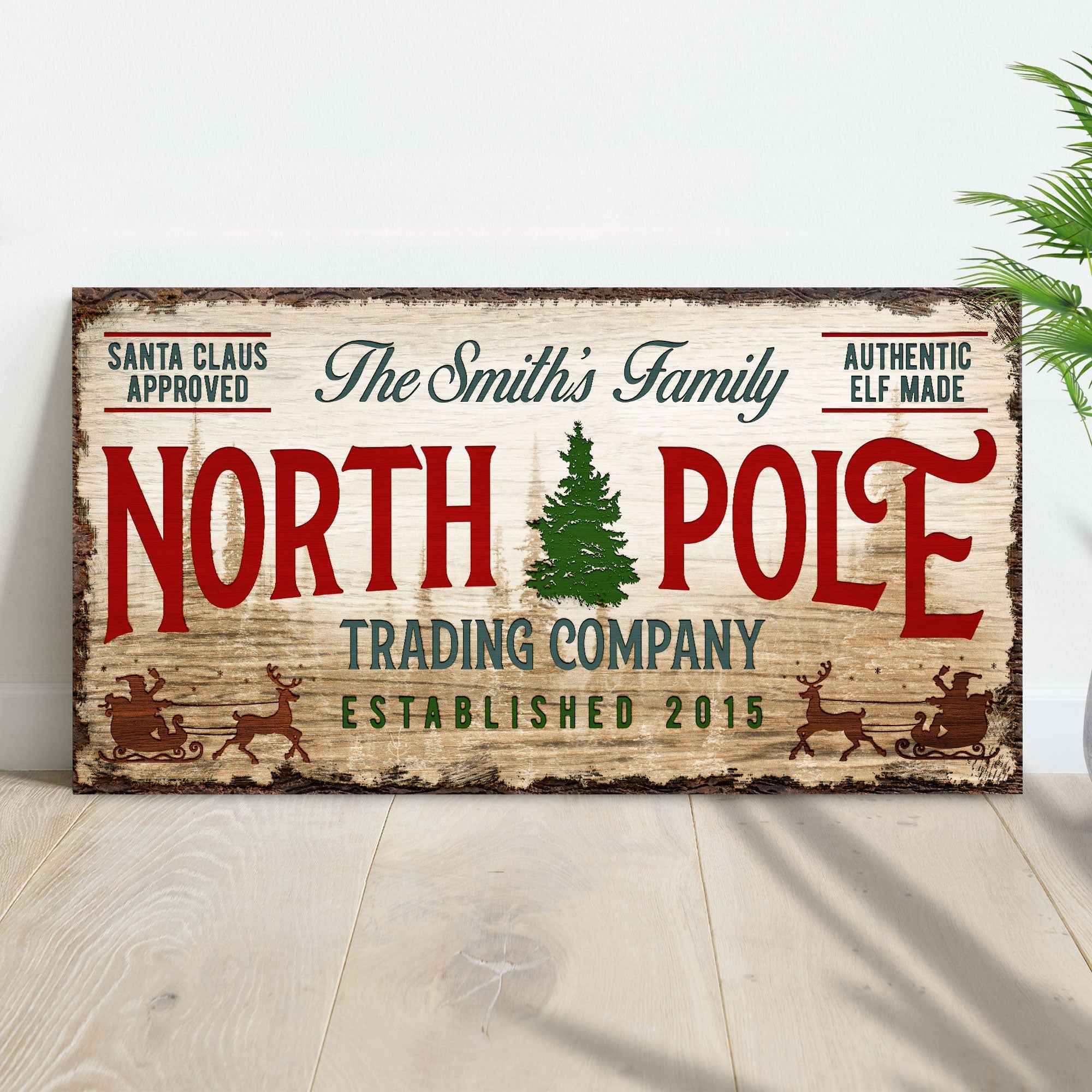 Christmas Trading Co Sign