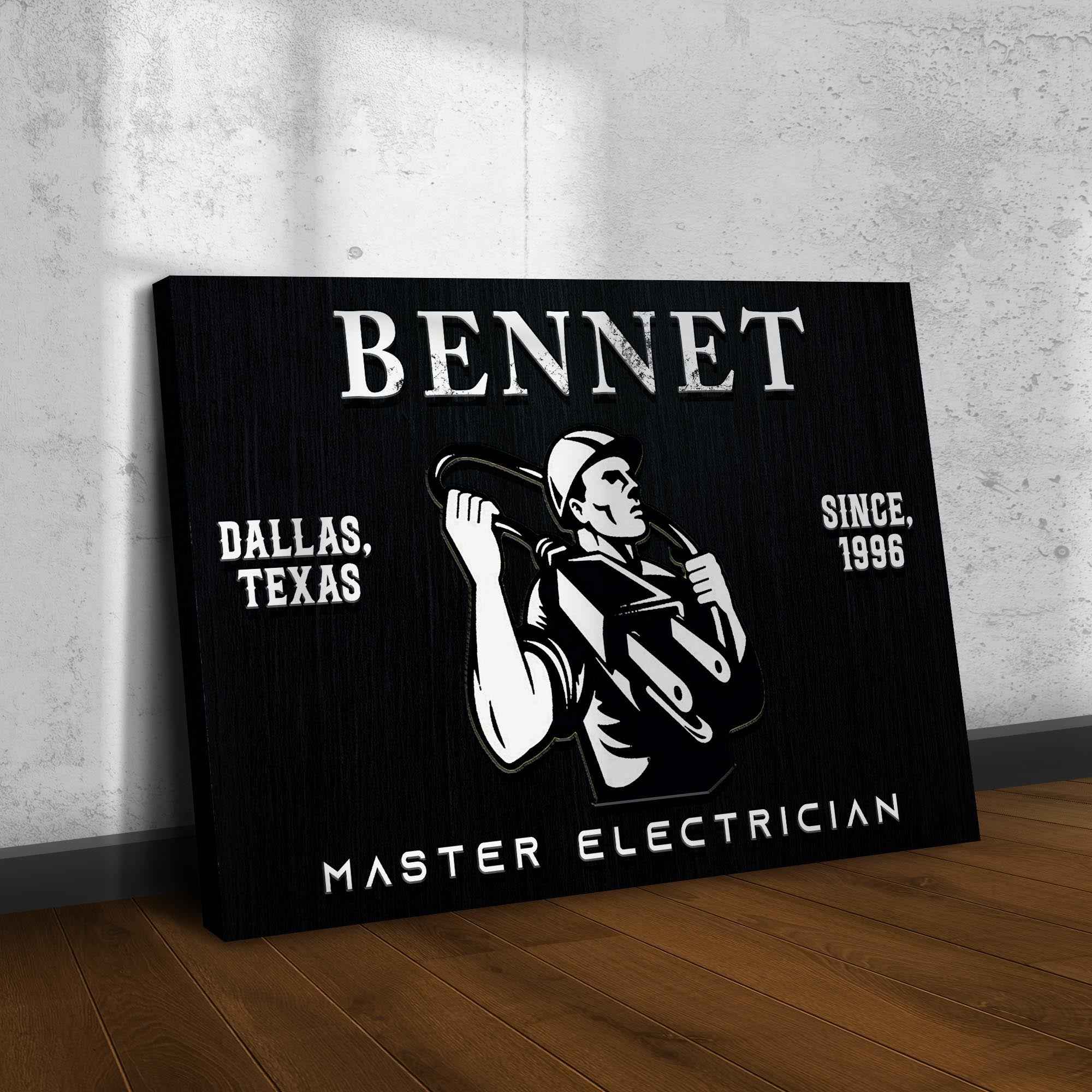 Master Electrician Sign
