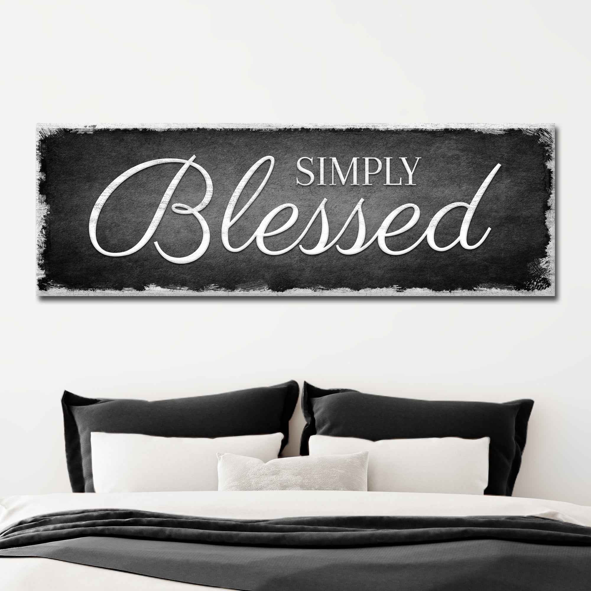 Simply Blessed Sign