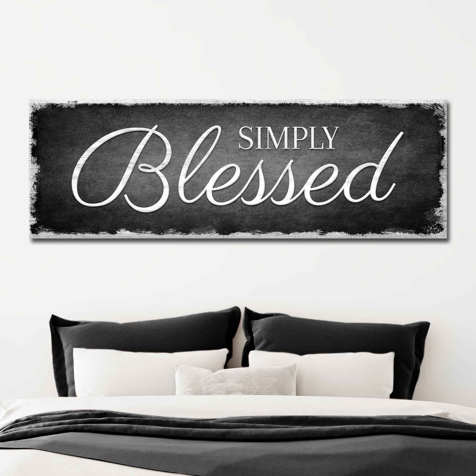 Simply Blessed Sign