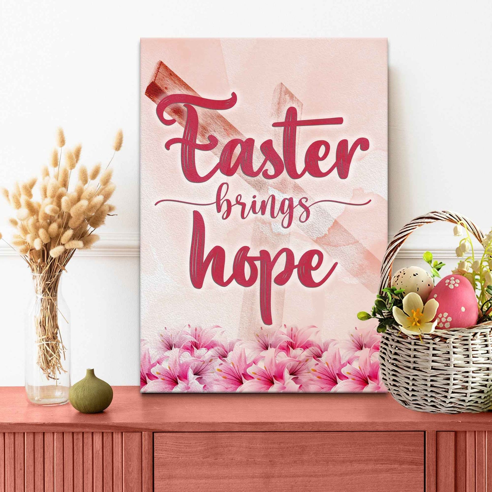 Easter Brings Hope Sign