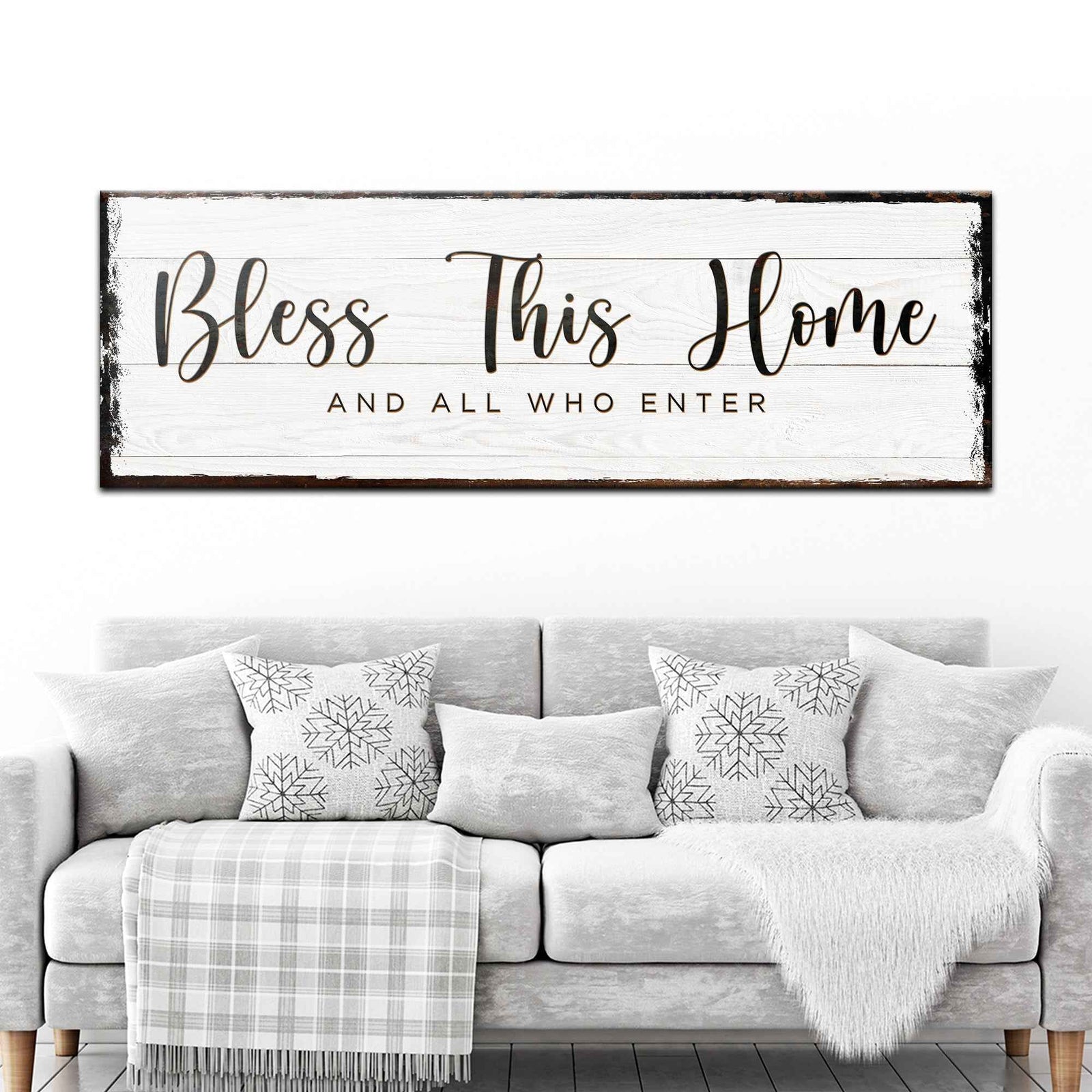 Bless This Home Sign