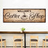 Coffee Shop Sign III