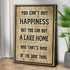 Lake Home Sign