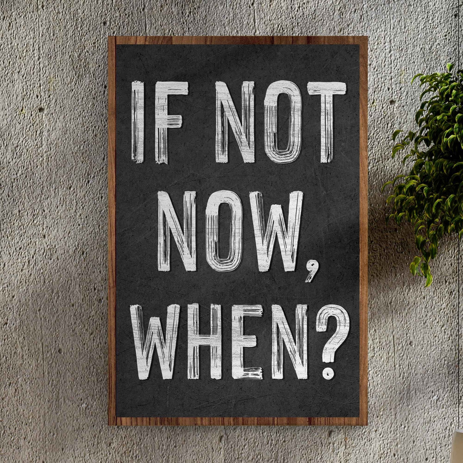 If Not Now, When Sign II