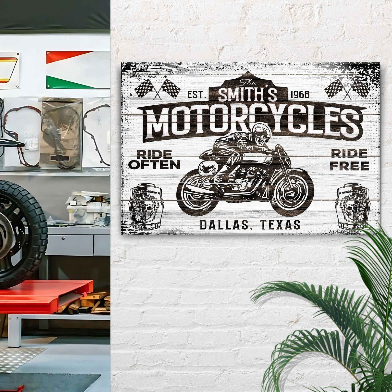 Motorcycle Ride Often Ride Free Sign