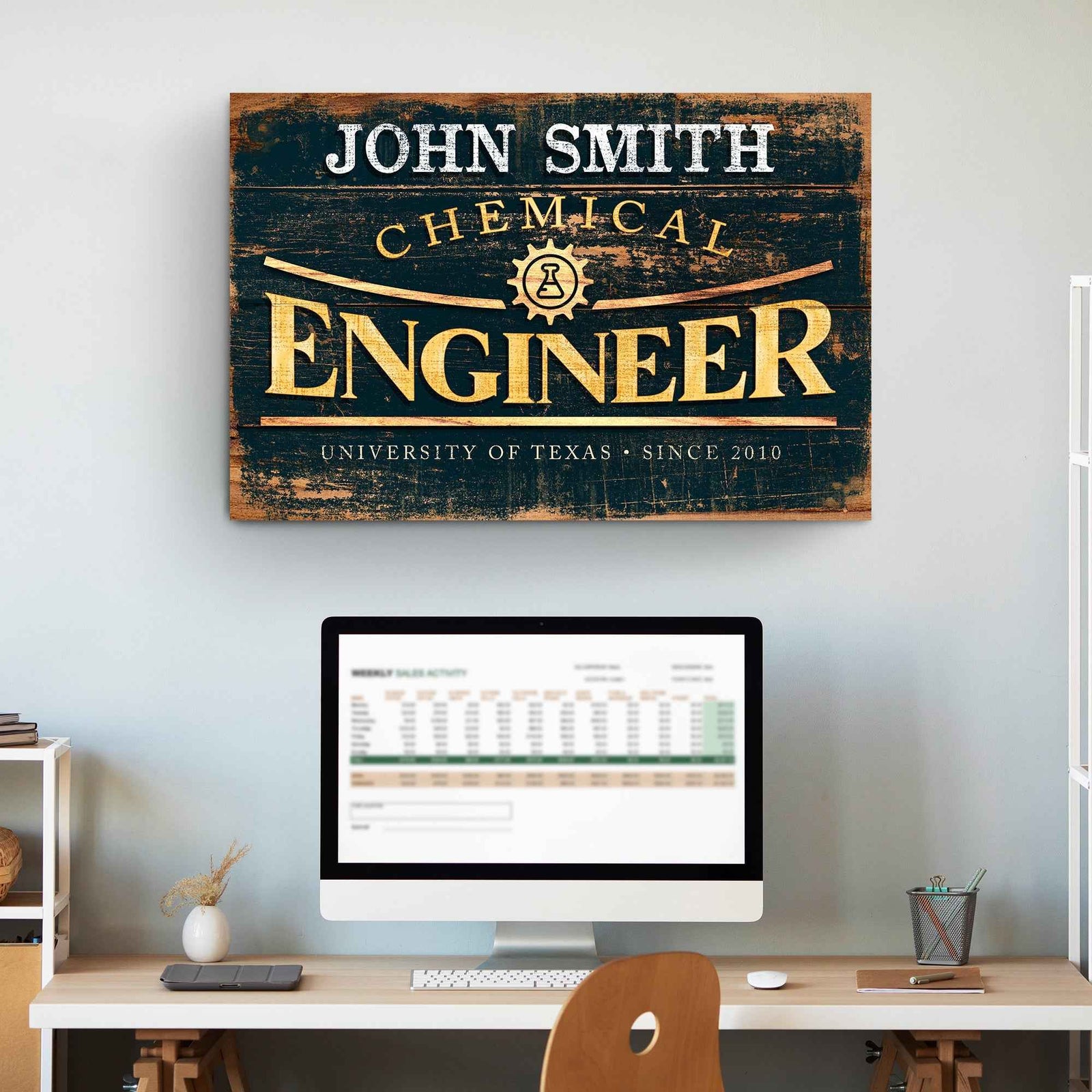 Chemical Engineer Sign