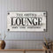 Family Sports Games Lounge Sign