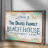 Welcome To Family Beach House Sign II