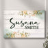 Floral Girls Room Sign