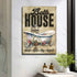 Wash Rinse Dry Repeat Bath House Sign