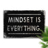 Mindset Is Everything Sign