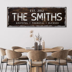 Thanksgiving Family Sign II