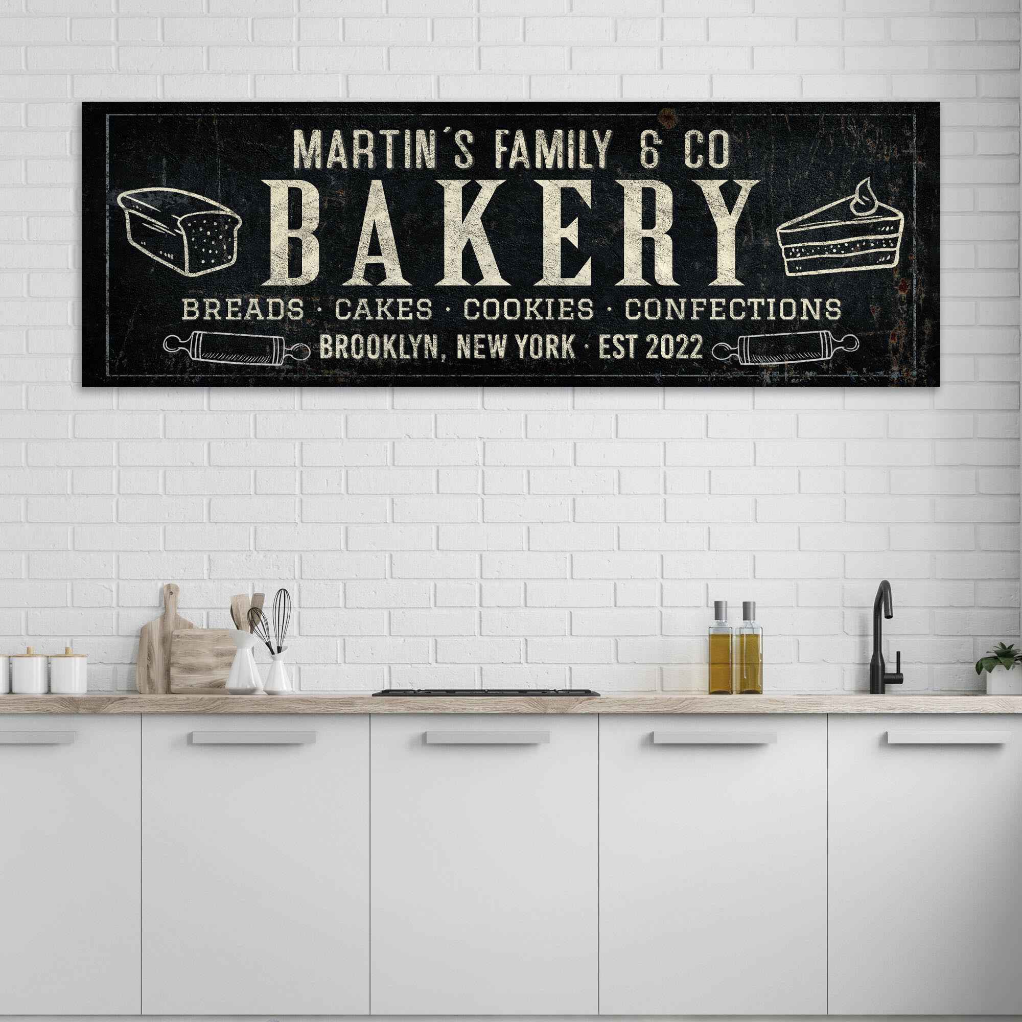Breads, Cakes, Cookies, Confections Bakery Sign
