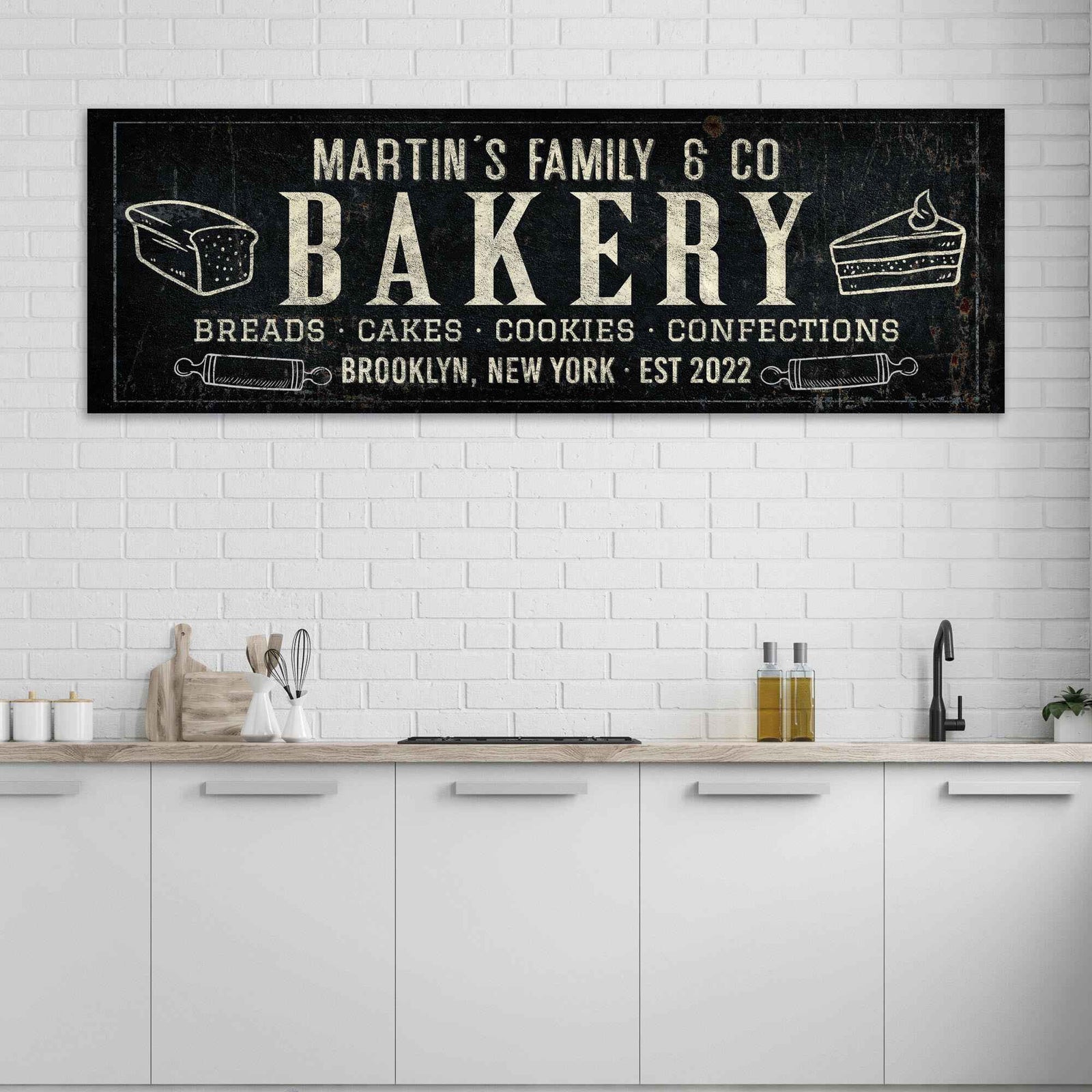 Breads, Cakes, Cookies, Confections Bakery Sign