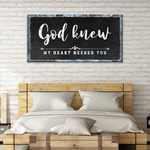 God Knew Sign III