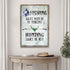 Fishing And Hunting Sign