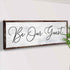Be Our Guest Sign IV