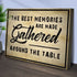 The Best Memories Are Made Gathered Around The Table Sign III