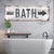 Bath Arrow Sign