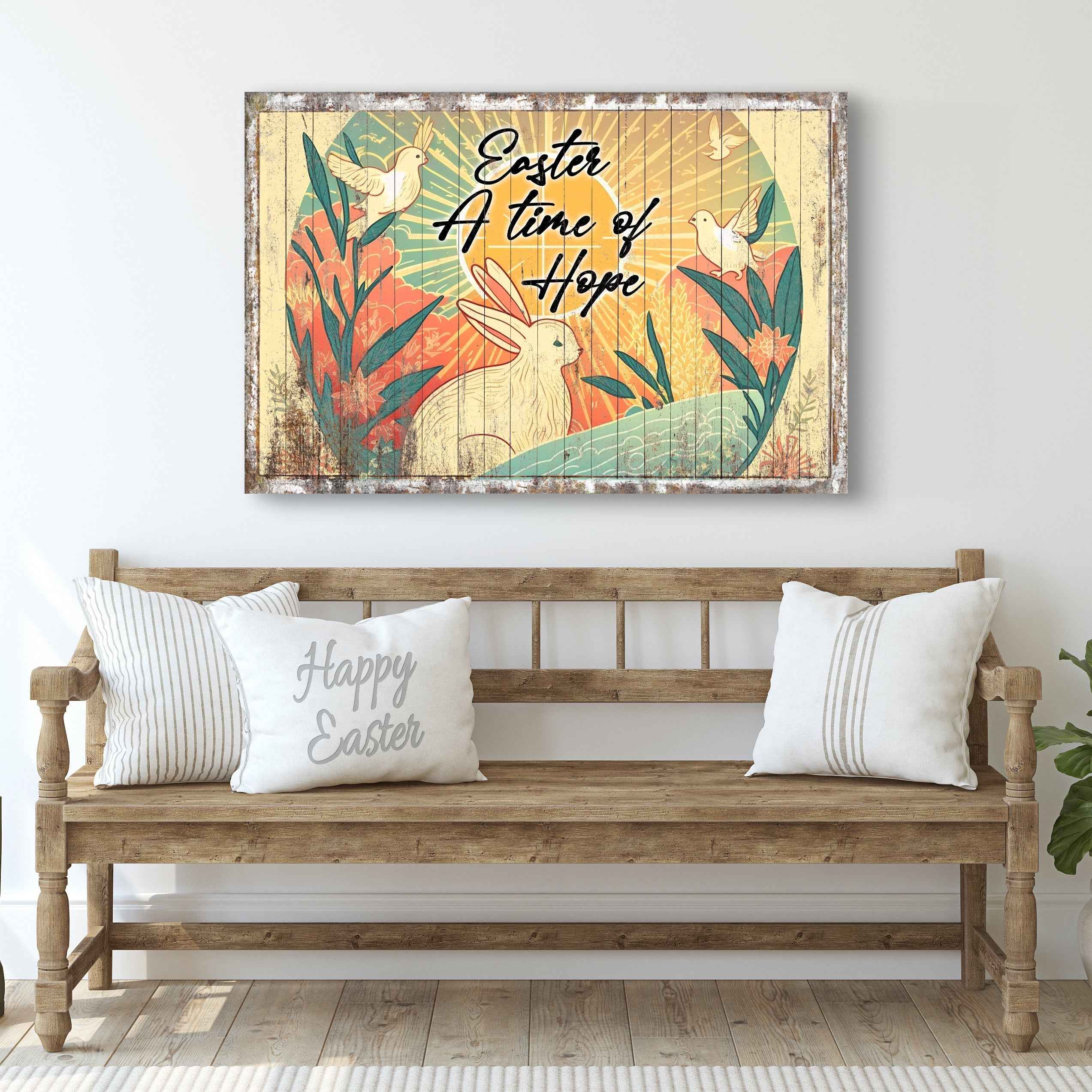 Easter A Time Of Hope Sign