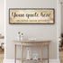 Custom Quote Sign