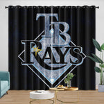Tampa Bay Rays Curtains Blackout Window Drapes Room Decoration