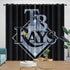 Tampa Bay Rays Curtains Blackout Window Drapes Room Decoration