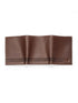 SleekCut Tri-Fold Wallet - Brown