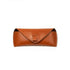 Tan Leather Sunglasses Case