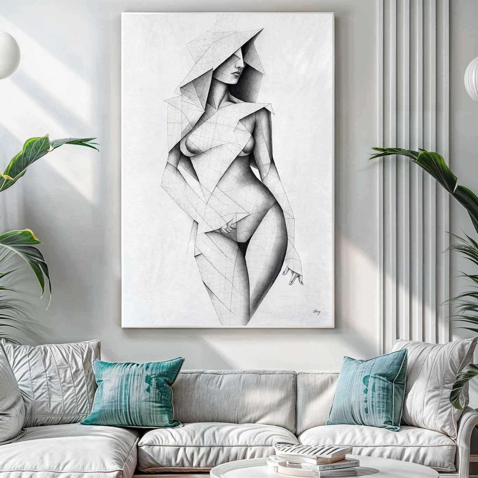 Canvas Print: "Tangible Point"