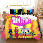 Teen Titans Go Cosplay Bedding Set Quilt Cover Without Filler