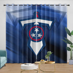 Tennessee Titans Curtains Blackout Window Drapes Room Decoration