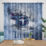 Tennessee Titans Curtains Blackout Window Drapes Room Decoration