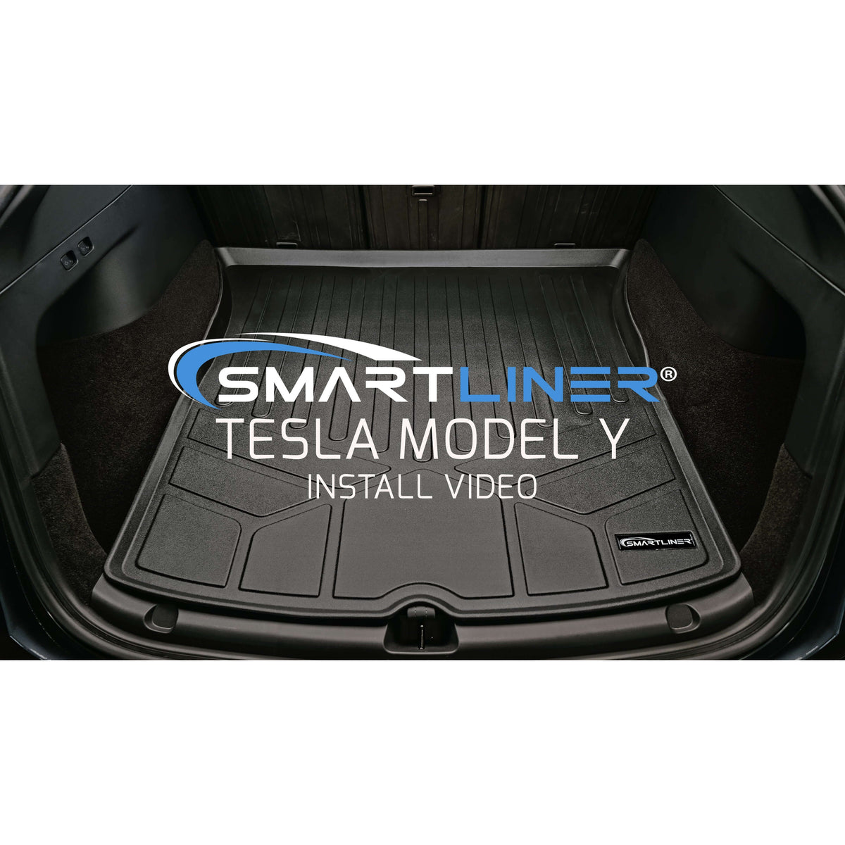 SMARTLINER Custom Fit Floor Liners For 2026 Tesla Model Y (7 Passenger)