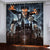 The Addams Family Pattern Curtains Blackout Window Drapes