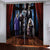 The Addams Family Pattern Curtains Blackout Window Drapes