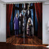The Addams Family Pattern Curtains Blackout Window Drapes