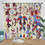 The Amazing Digital Circus Curtains Blackout Window Drapes