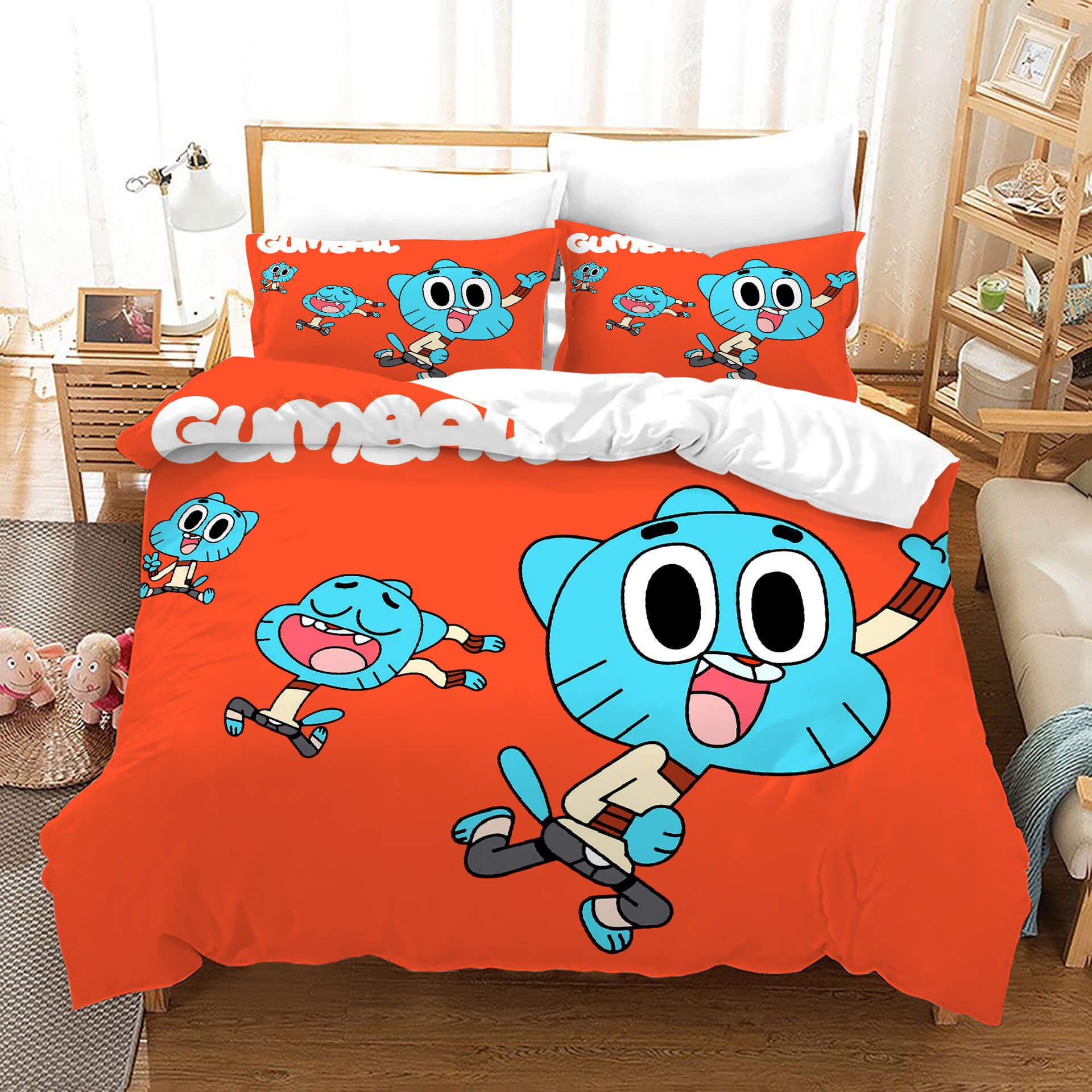The Amazing World of Gumball Cosplay Bedding Set Duvet Cover Bed Sets