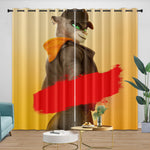 The Bad Guys 2 Curtains Blackout Window Drapes Room Decoration