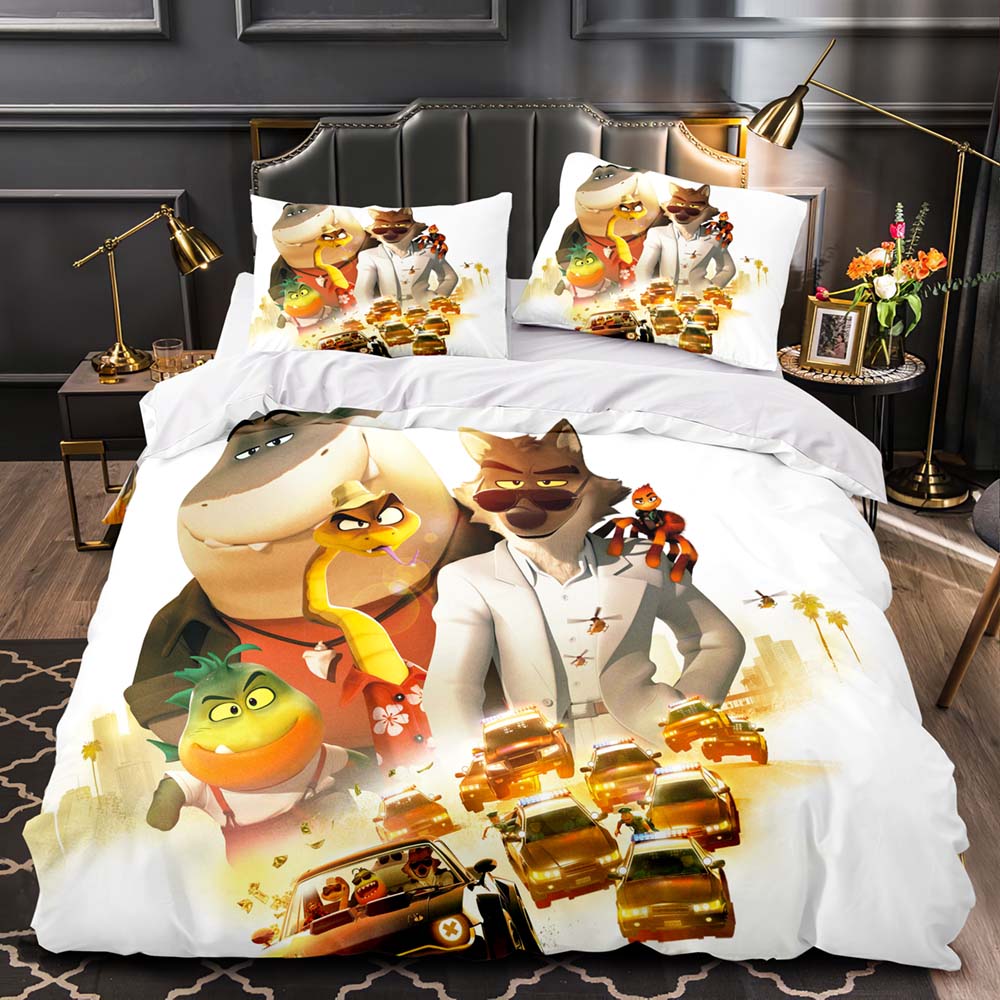 The Bad Guys Bedding Set Quilt Cover