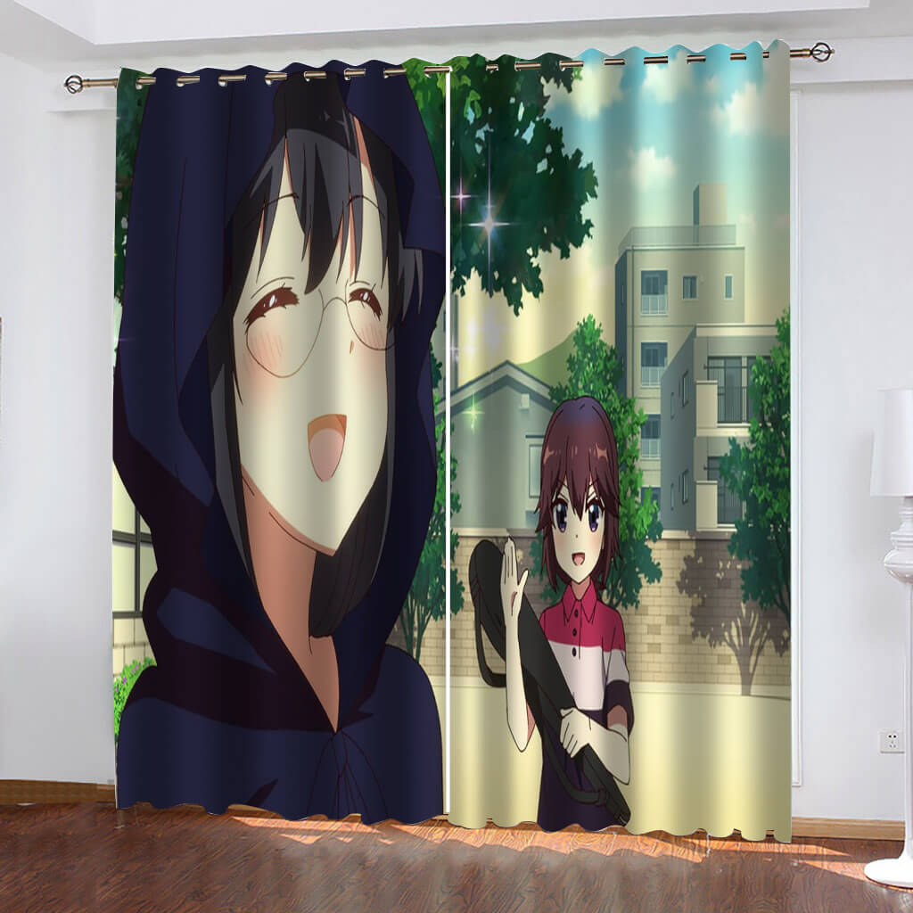 The Demon Girl Next Door 2nd Season Curtains Blackout Window Drapes
